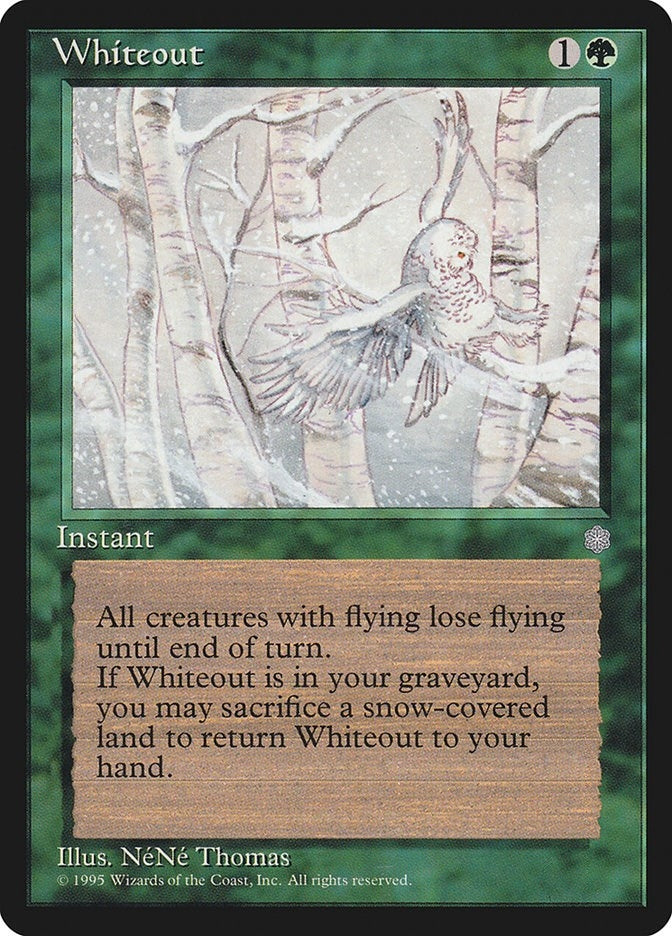 Image for Whiteout (Ice Age) - Magic: The Gathering