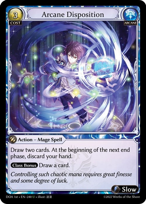 Image for Arcane Disposition (Dawn of Ashes 1st Edition) (240) - Grand Archive TCG