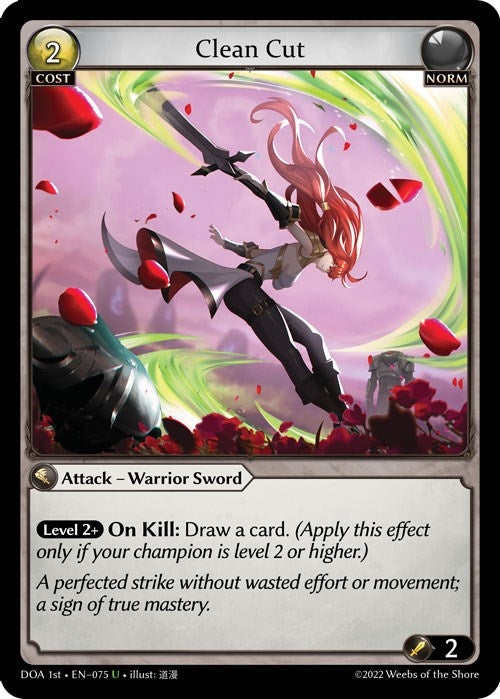 Image for Clean Cut (Dawn of Ashes 1st Edition) (075) - Grand Archive TCG