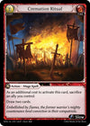 Image for Cremation Ritual (Dawn of Ashes 1st Edition) (126) - Grand Archive TCG