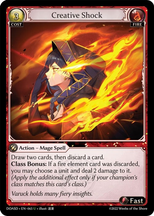 Image for Creative Shock (Dawn of Ashes Starter Decks) (065) - Grand Archive TCG