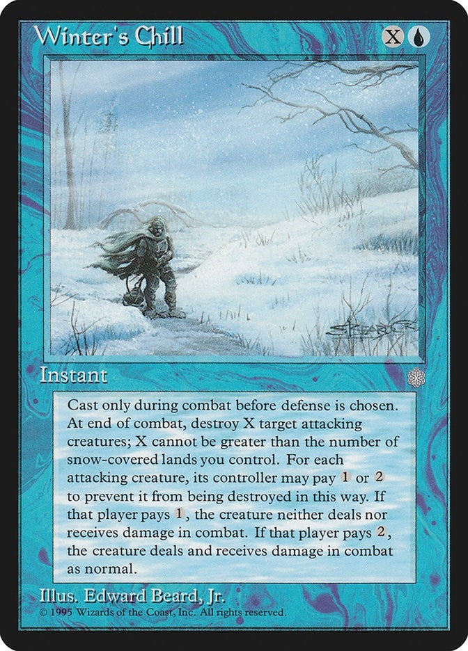 Image for Winter's Chill (Ice Age) - Magic: The Gathering