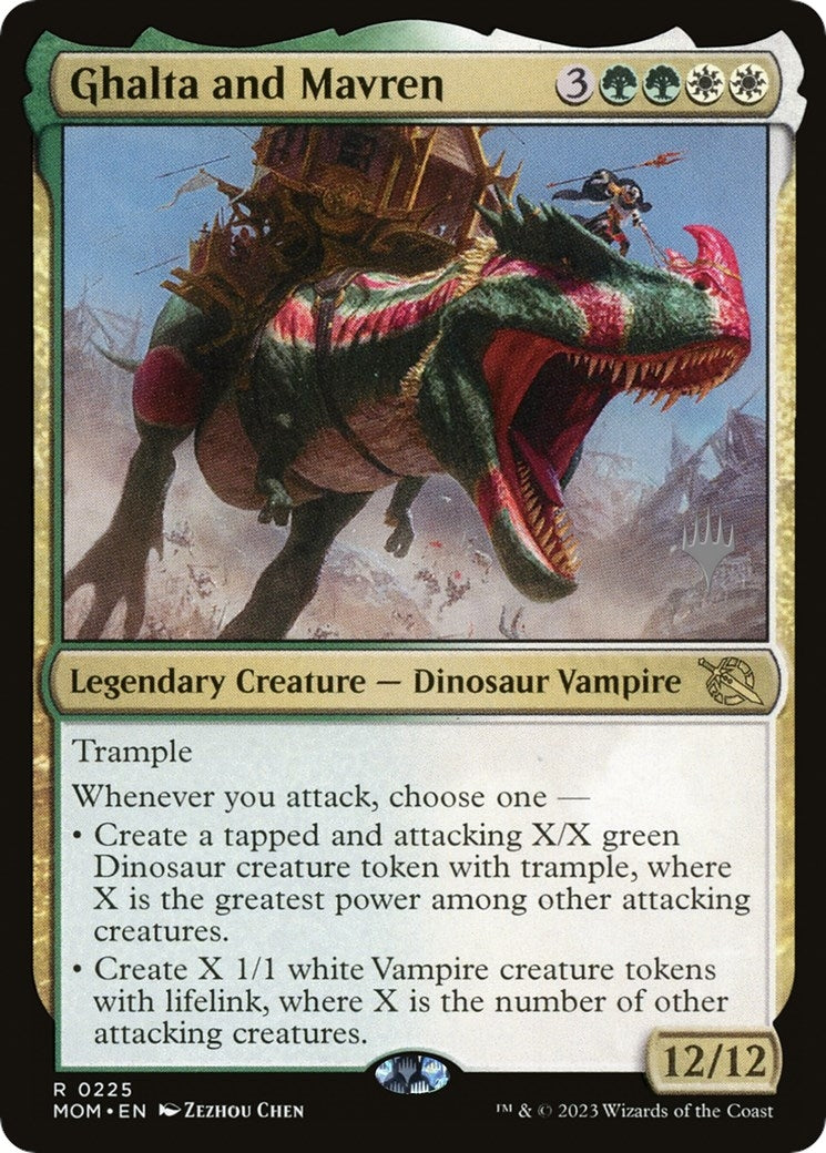Image for Ghalta and Mavren (Promo Pack: March of the Machine) (225) - Magic: The Gathering