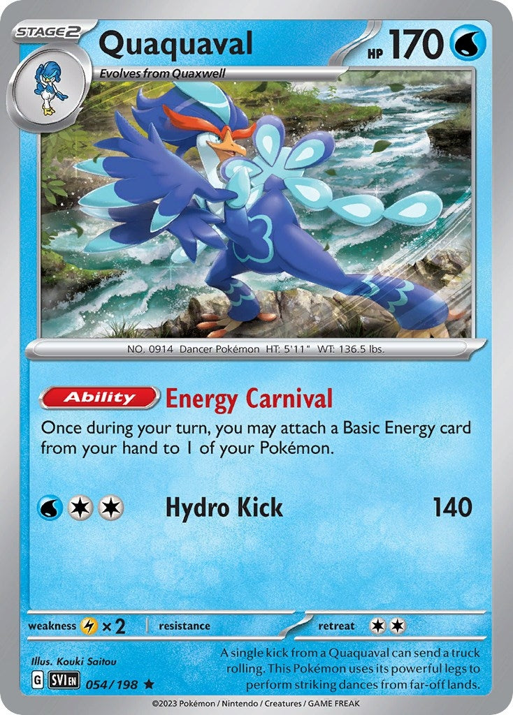 Image for Quaquaval (Deck Exclusives) (054/198) - Pokemon