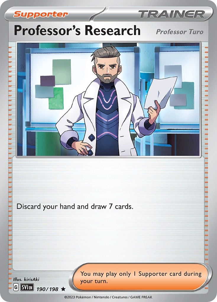 Image for Professor's Research (Deck Exclusives) (190/198) - Pokemon