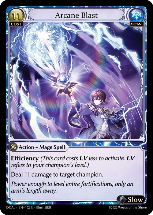Image for Arcane Blast (Dawn of Ashes Prelude) (102) - Grand Archive TCG