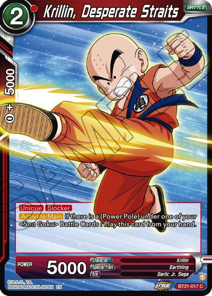 Image for Krillin, Desperate Straits (Wild Resurgence) (BT21-017) - Dragon Ball Super: Masters