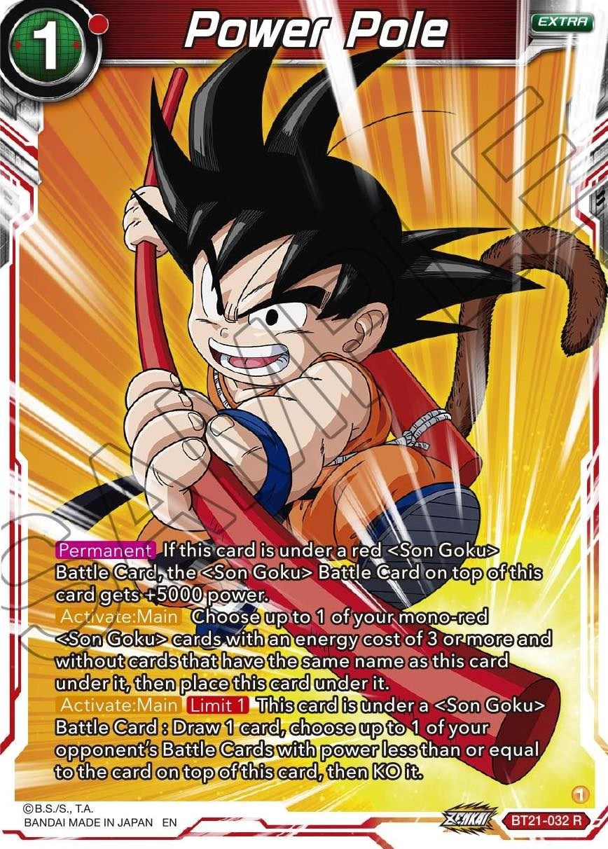 Image for Power Pole (Wild Resurgence) (BT21-032) - Dragon Ball Super: Masters