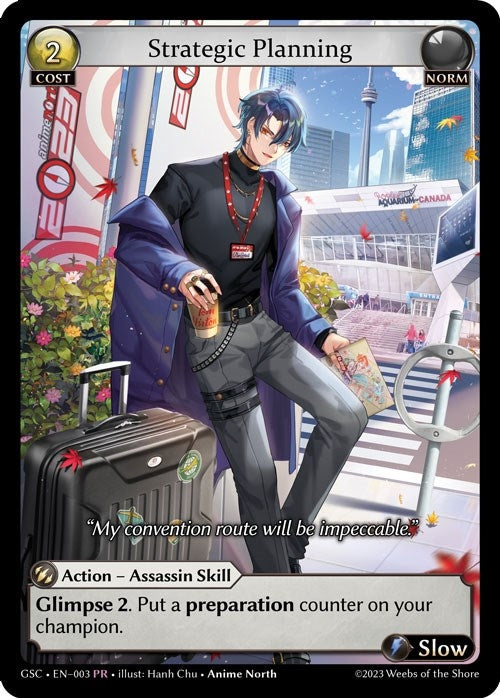 Image for Strategic Planning (Region Exclusive Promotional Cards) (003) - Grand Archive TCG