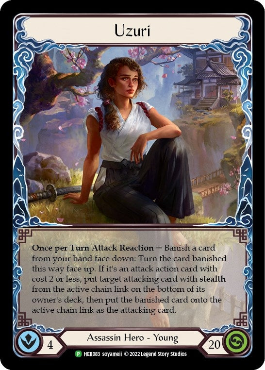 Image for Uzuri - HER083 (Flesh and Blood: Promo Cards) (HER083) - Flesh and Blood TCG