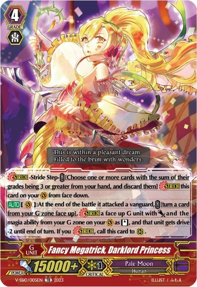 Image for Fancy Megatrick, Darklord Princess (V-SS10 Premium Battle Deckset 2023) (V-SS10/005EN) - Cardfight Vanguard