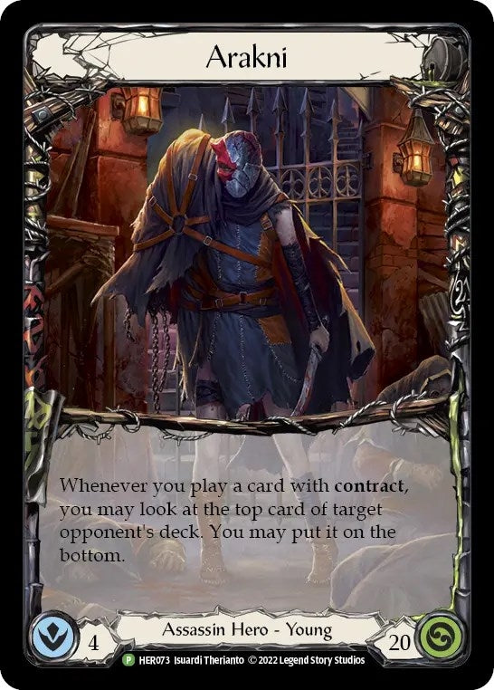 Image for Arakni - HER073 (Flesh and Blood: Promo Cards) (HER073) - Flesh and Blood TCG