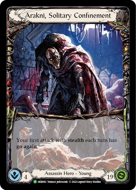 Image for Arakni, Solitary Confinement - HER082 (Flesh and Blood: Promo Cards) (HER082) - Flesh and Blood TCG