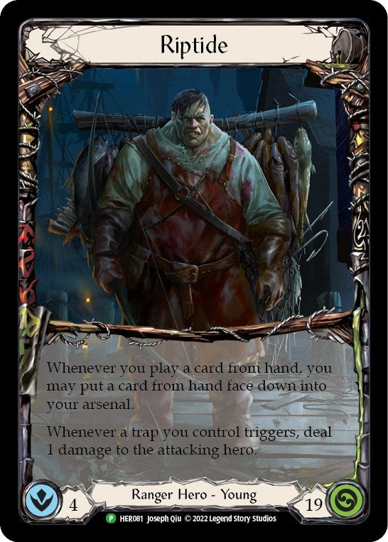 Image for Riptide - HER081 (Flesh and Blood: Promo Cards) (HER081) - Flesh and Blood TCG