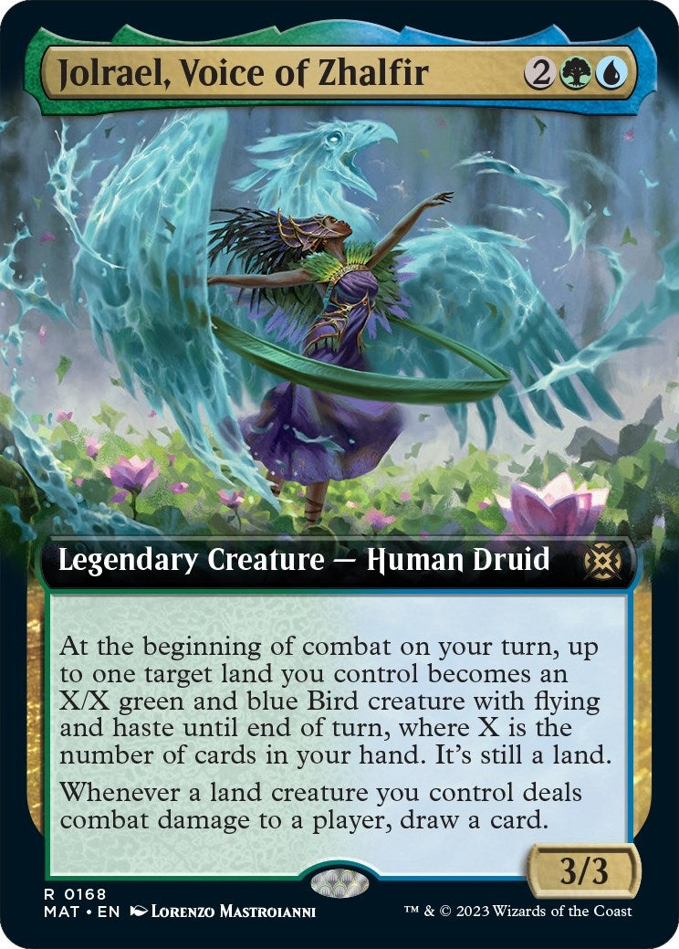 Image for Jolrael, Voice of Zhalfir (Extended Art) (March of the Machine: The Aftermath) (168) - Magic: The Gathering