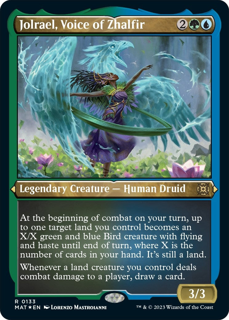 Image for Jolrael, Voice of Zhalfir (Foil Etched) (March of the Machine: The Aftermath) (133) - Magic: The Gathering