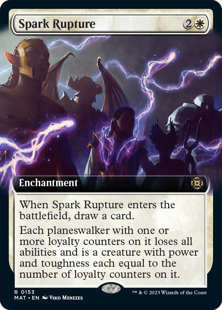 Image for Spark Rupture (Extended Art) (March of the Machine: The Aftermath) (153) - Magic: The Gathering