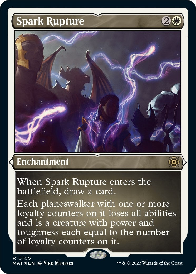 Image for Spark Rupture (Foil Etched) (March of the Machine: The Aftermath) (105) - Magic: The Gathering