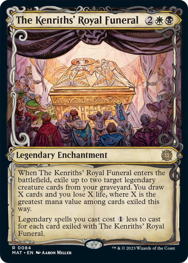 Image for The Kenriths' Royal Funeral (Showcase) (March of the Machine: The Aftermath) (84) - Magic: The Gathering