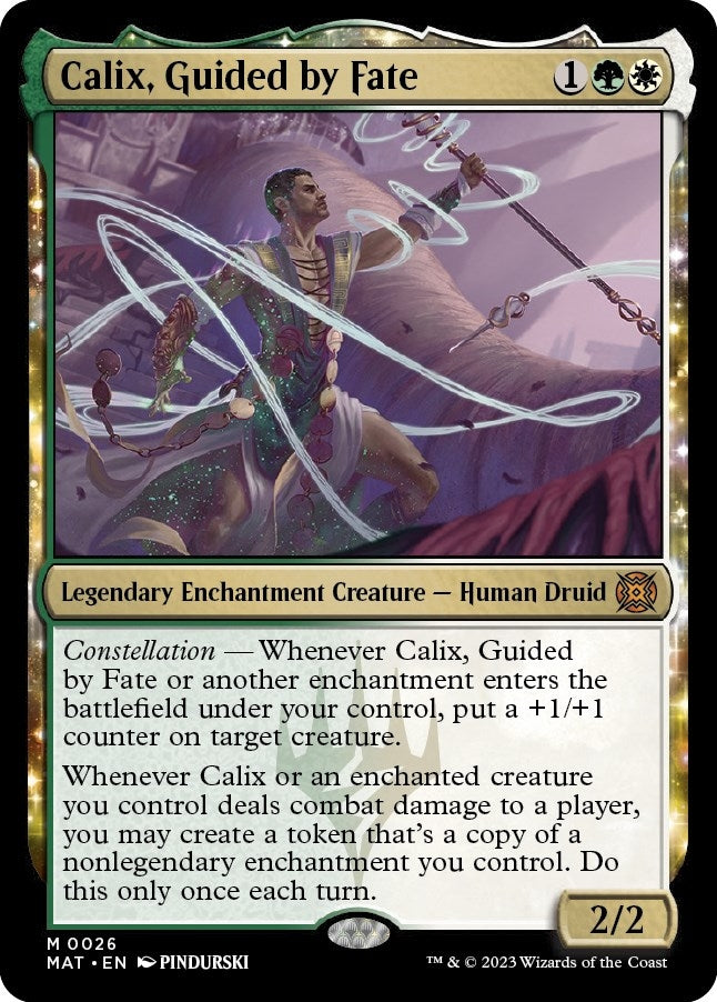 Image for Calix, Guided by Fate (March of the Machine: The Aftermath) (26) - Magic: The Gathering