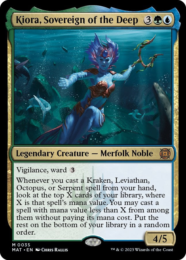 Image for Kiora, Sovereign of the Deep (March of the Machine: The Aftermath) (35) - Magic: The Gathering