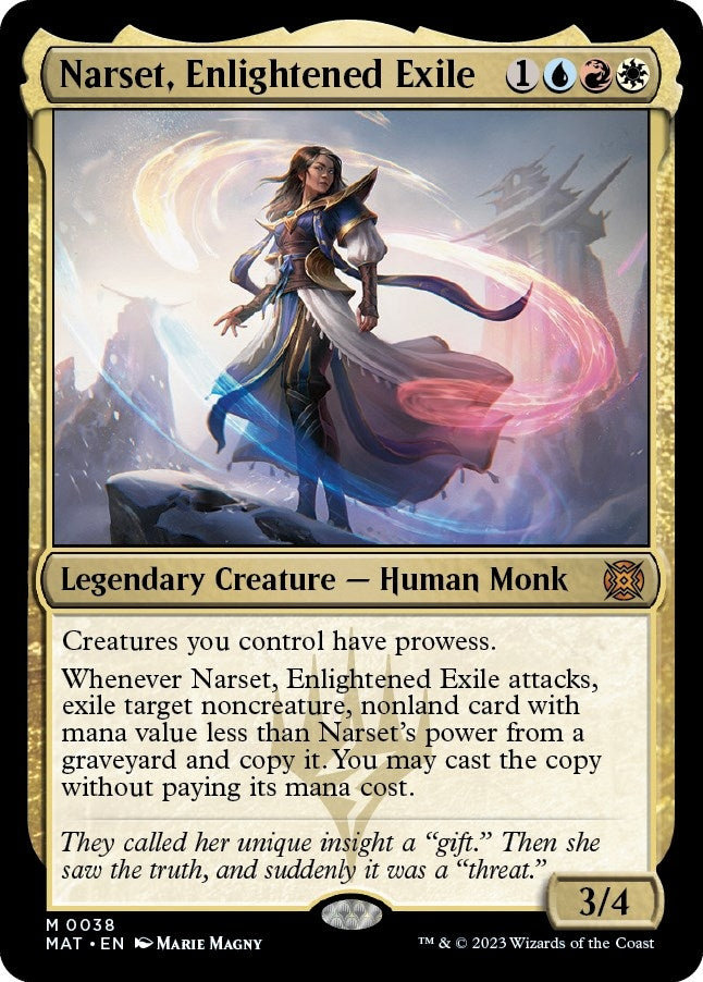 Image for Narset, Enlightened Exile (March of the Machine: The Aftermath) (38) - Magic: The Gathering