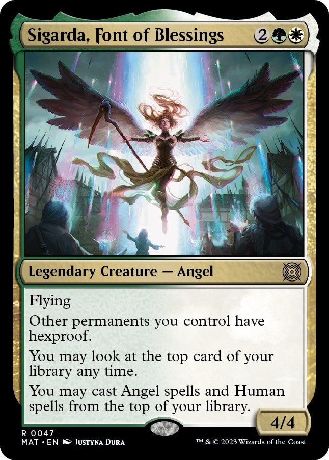 Image for Sigarda, Font of Blessings (March of the Machine: The Aftermath) (47) - Magic: The Gathering