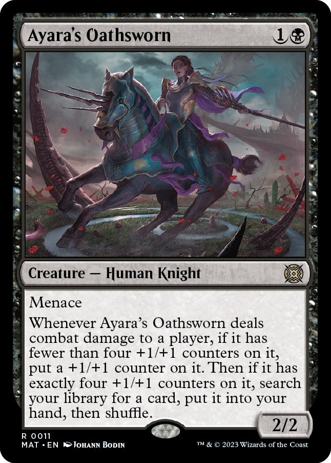 Image for Ayara's Oathsworn (March of the Machine: The Aftermath) (11) - Magic: The Gathering