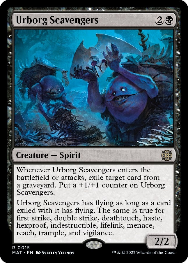 Image for Urborg Scavengers (March of the Machine: The Aftermath) (15) - Magic: The Gathering