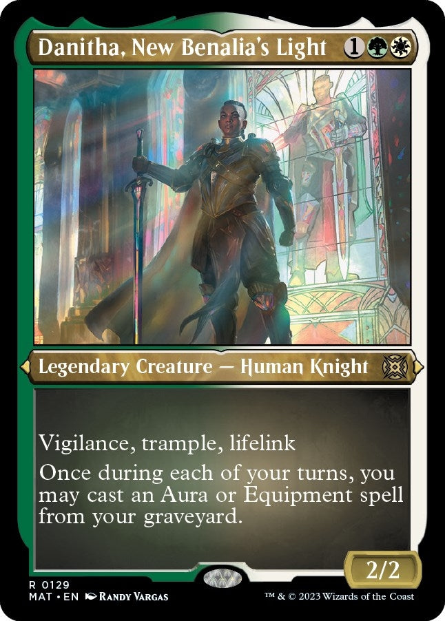 Image for Danitha, New Benalia's Light (Foil Etched) (March of the Machine: The Aftermath) (129) - Magic: The Gathering
