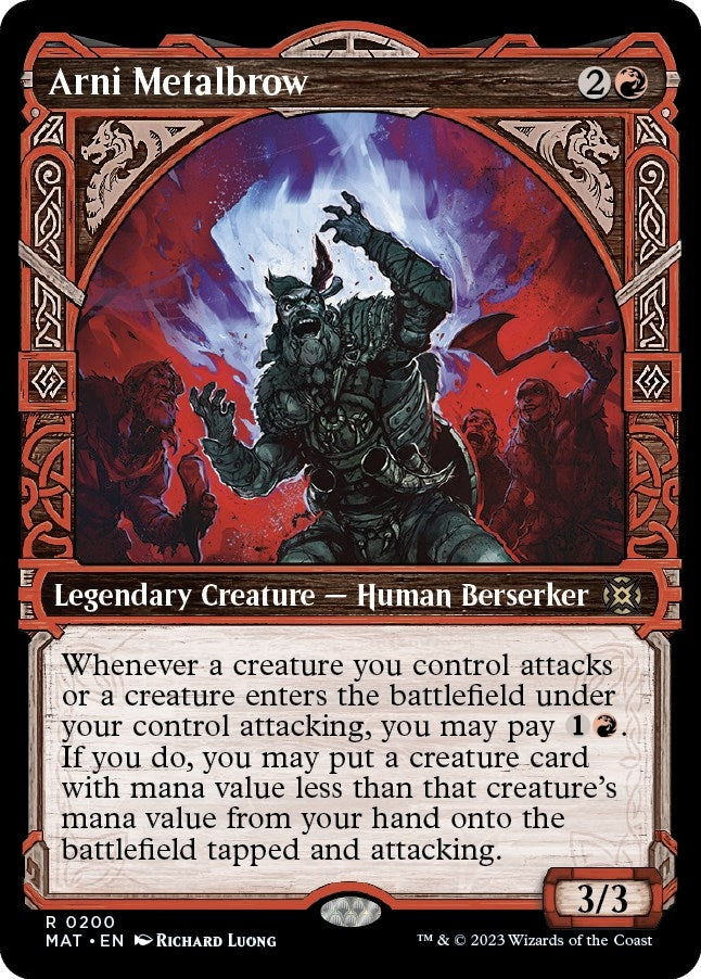 Image for Arni Metalbrow (Halo Foil) (March of the Machine: The Aftermath) (200) - Magic: The Gathering