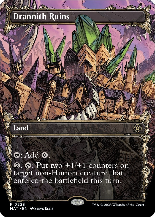Image for Drannith Ruins (Halo Foil) (March of the Machine: The Aftermath) (228) - Magic: The Gathering