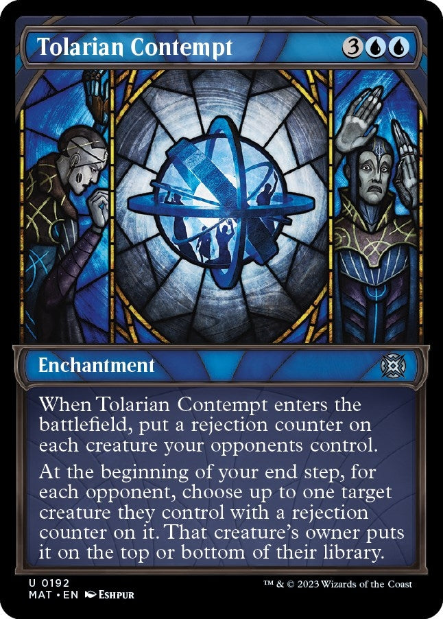 Image for Tolarian Contempt (Halo Foil) (March of the Machine: The Aftermath) (192) - Magic: The Gathering