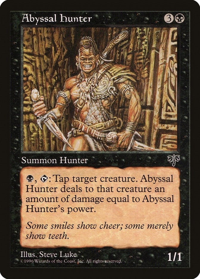 Image for Abyssal Hunter (Mirage) - Magic: The Gathering