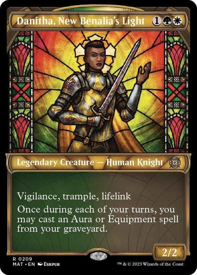 Image for Danitha, New Benalia's Light (Halo Foil) (March of the Machine: The Aftermath) (209) - Magic: The Gathering