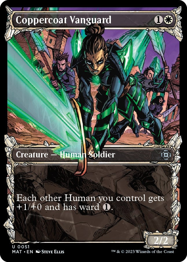 Image for Coppercoat Vanguard (Showcase) (March of the Machine: The Aftermath) (51) - Magic: The Gathering