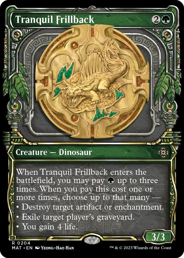 Image for Tranquil Frillback (Halo Foil) (March of the Machine: The Aftermath) (204) - Magic: The Gathering