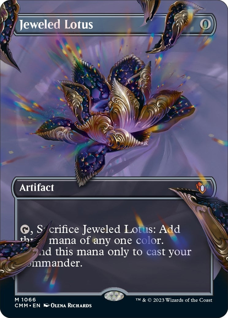 Image for Jeweled Lotus (Textured Foil) (Commander Masters) (1066) - Magic: The Gathering