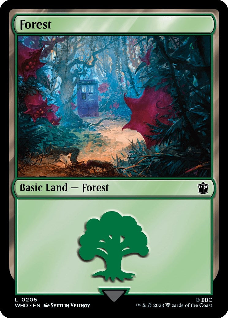 Image for Forest (0205) (Universes Beyond: Doctor Who) (205) - Magic: The Gathering