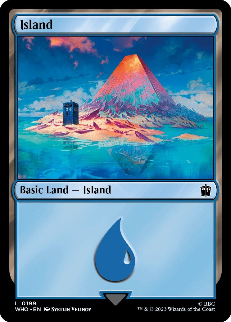Image for Island (0199) (Universes Beyond: Doctor Who) (199) - Magic: The Gathering