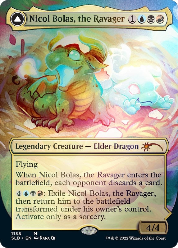 Image for Nicol Bolas, the Ravager (Secret Lair Drop Series) (1158) - Magic: The Gathering