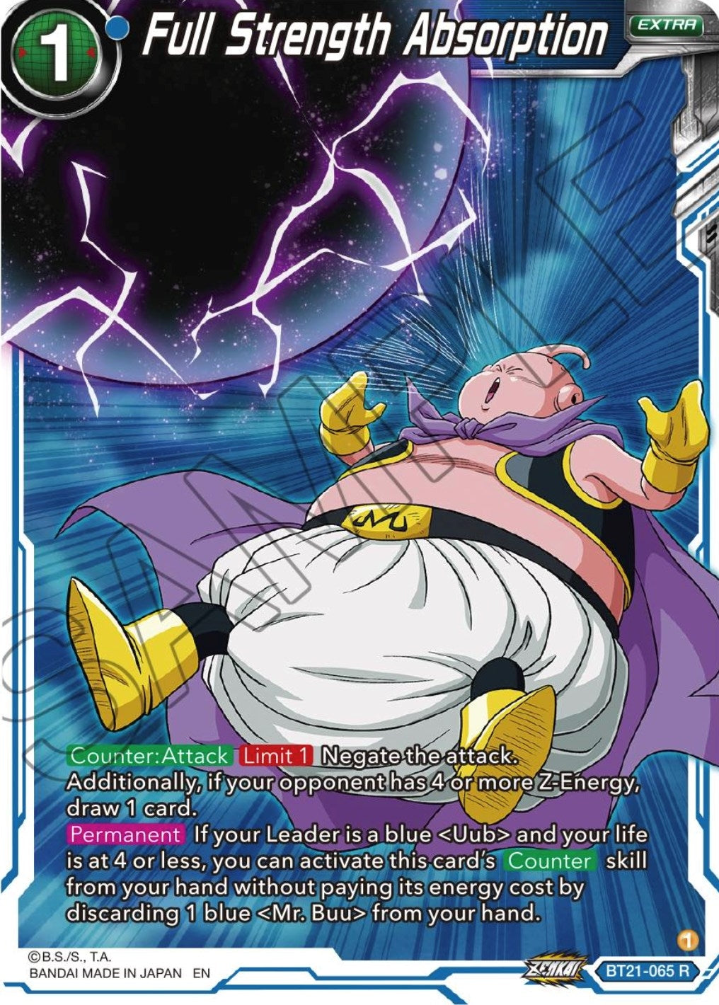 Image for Full Strength Absorption (Wild Resurgence) (BT21-065) - Dragon Ball Super: Masters