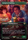 Image for Delighted Halfling (Borderless) (Universes Beyond: The Lord of the Rings: Tales of Middle-earth) (402) - Magic: The Gathering
