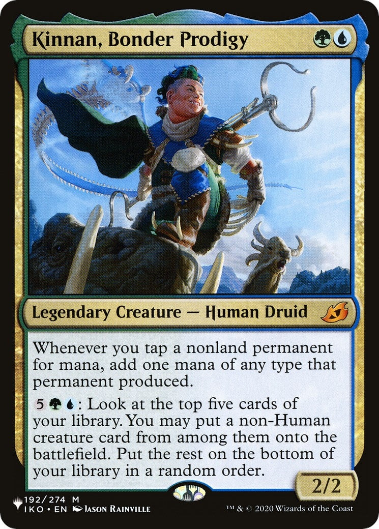 Image for Kinnan, Bonder Prodigy (The List Reprints) (192) - Magic: The Gathering