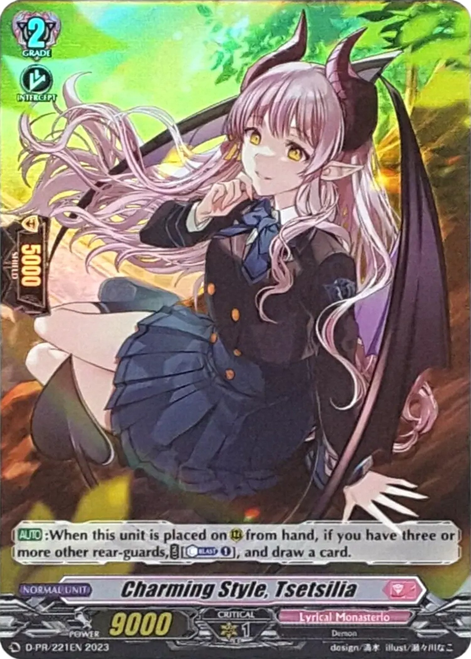 Image for Charming Style, Tsetsilia (Foil) (D Promo Cards) (D-PR/221EN) - Cardfight Vanguard