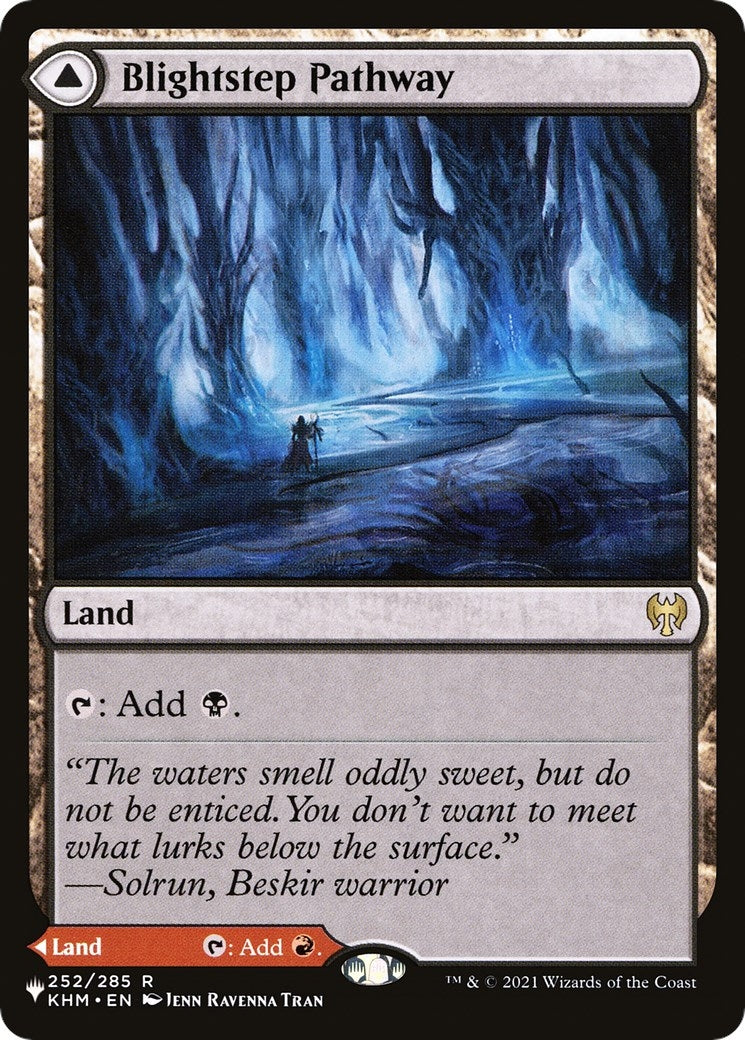 Image for Blightstep Pathway (The List Reprints) (252) - Magic: The Gathering