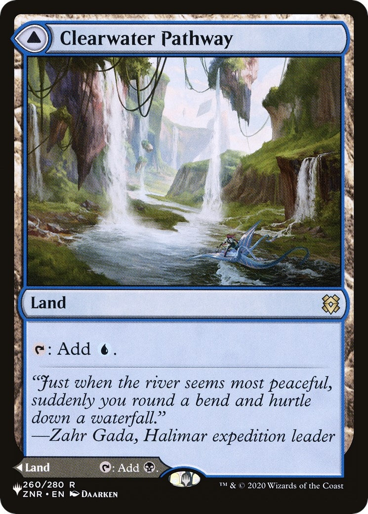 Image for Clearwater Pathway (The List Reprints) (260) - Magic: The Gathering
