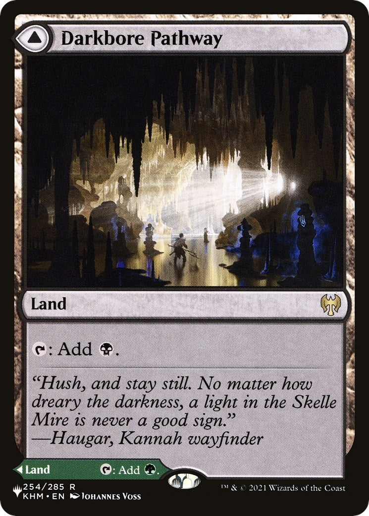 Image for Darkbore Pathway (The List Reprints) (254) - Magic: The Gathering