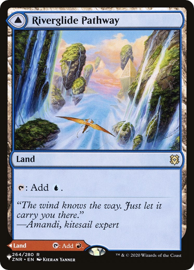 Image for Riverglide Pathway (The List Reprints) (264) - Magic: The Gathering