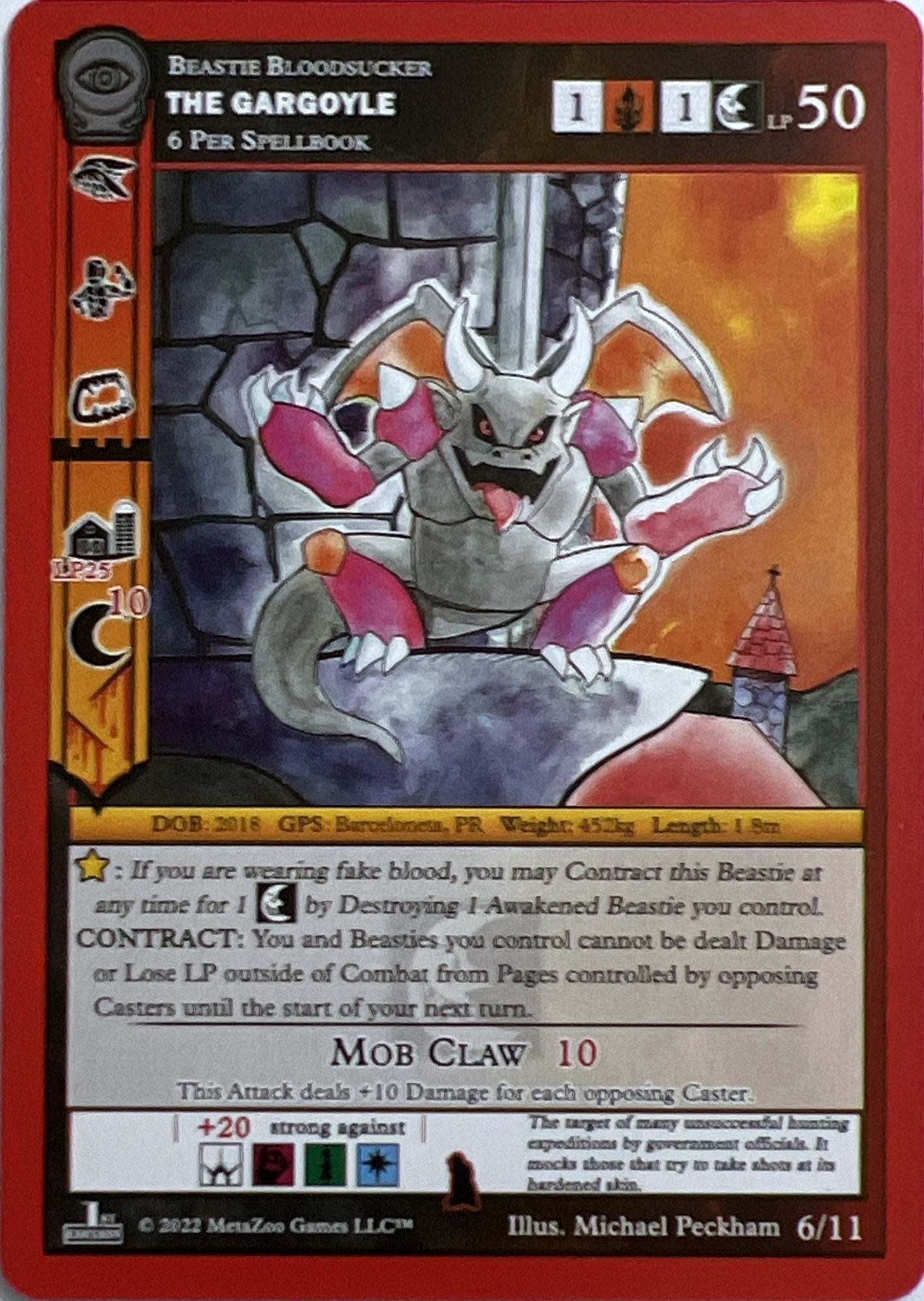 Image for The Gargoyle (Seance: First Edition Release Event Deck) (6/11) - MetaZoo